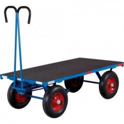 Ruční plošinový vozík 700 kg 1200x800 mm vzduch • Vtools.cz