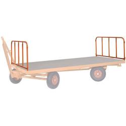 2 ocelové trubkové bočnice 2000x1000x750 mm • Vtools.cz