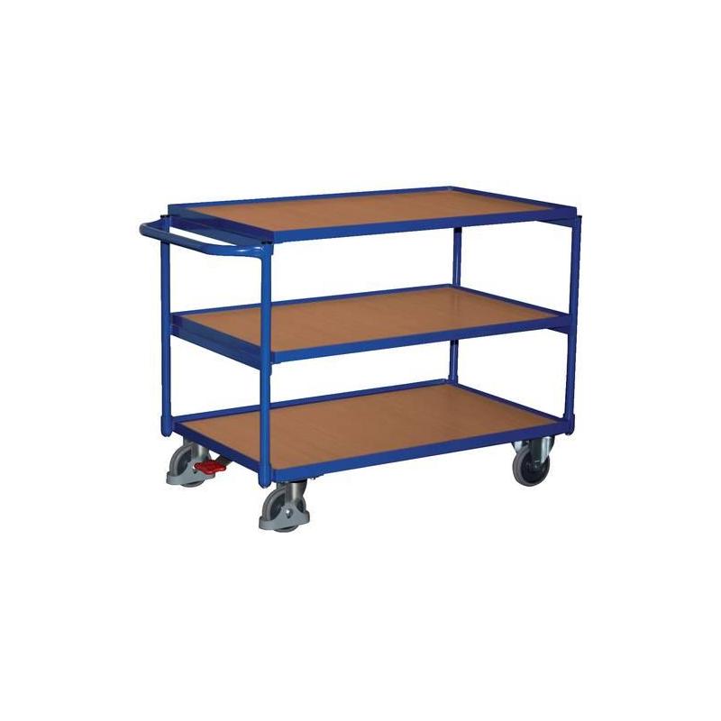 Stolní vozík 850x500 3 nakládací fl.rukojeti horizontální • Vtools.cz