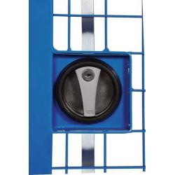 Svařovaný policový vozík se zámkem otočné rukojeti • Vtools.cz