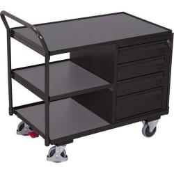 Dílenský vozík se 3 nakládacími plošinami • Vtools.cz