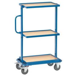 Policový vozík 32901 200kg 3Eb. 600x400 mm dřevo • Vtools.cz