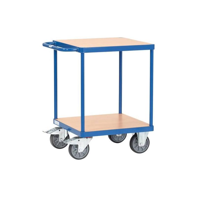 Stolní vozík 2496 500kg 2 police 600x600 mm • Vtools.cz