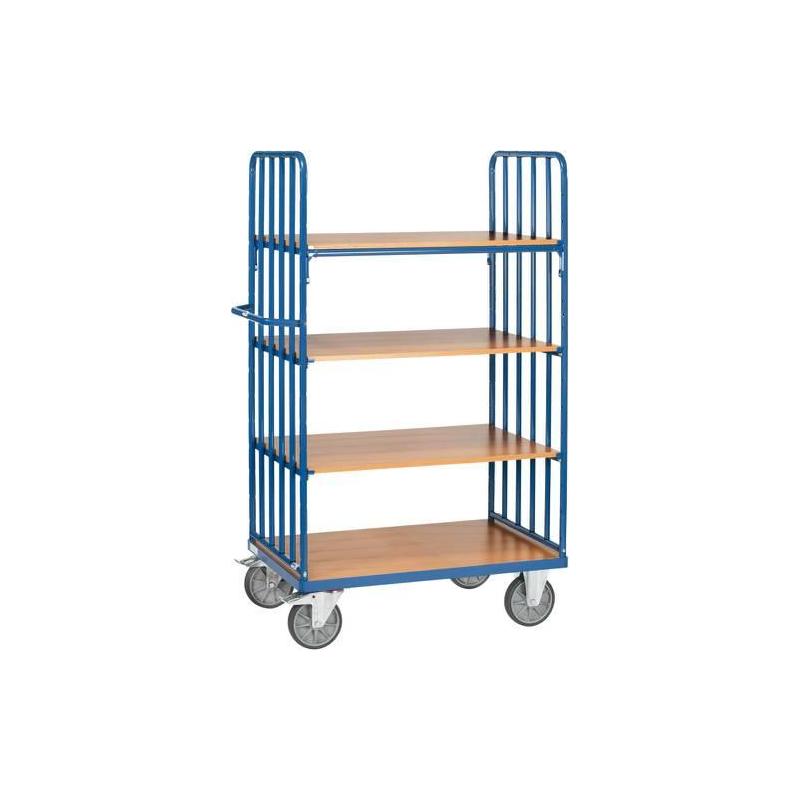 Policový vozík 8311 500kg 4 police 1000x600 mm • Vtools.cz