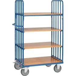 Policový vozík 8313 500kg 4 police 1200x800 mm • Vtools.cz