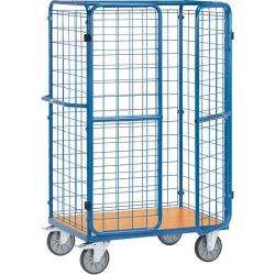 Vozík na balíky 8583-3 500kg 1200x800 mm s dvířky • Vtools.cz