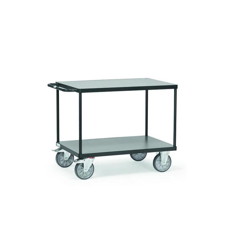 FETRA Stolní vozík RAL 7016 2402, ložná plocha 1000 x 700 mm • Vtools.cz