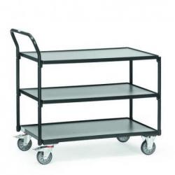 Stolní vozík FETRA RAL 7016 2752 Police 1000x600, TK 250kg, 3 Bö • Vtools.cz