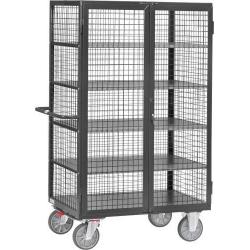 Kontejnerový vozík 5392 šedý 1000x680 mm mřížový šroub • Vtools.cz