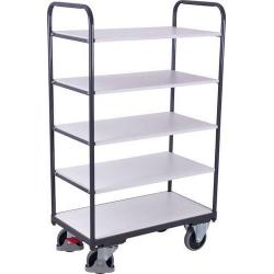 Výškový regálový vozík, ESD 1260 x 800 x 1524 mm • Vtools.cz