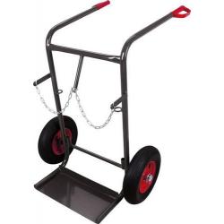 Ocelový vozík na láhve 40 - 50 l • Vtools.cz