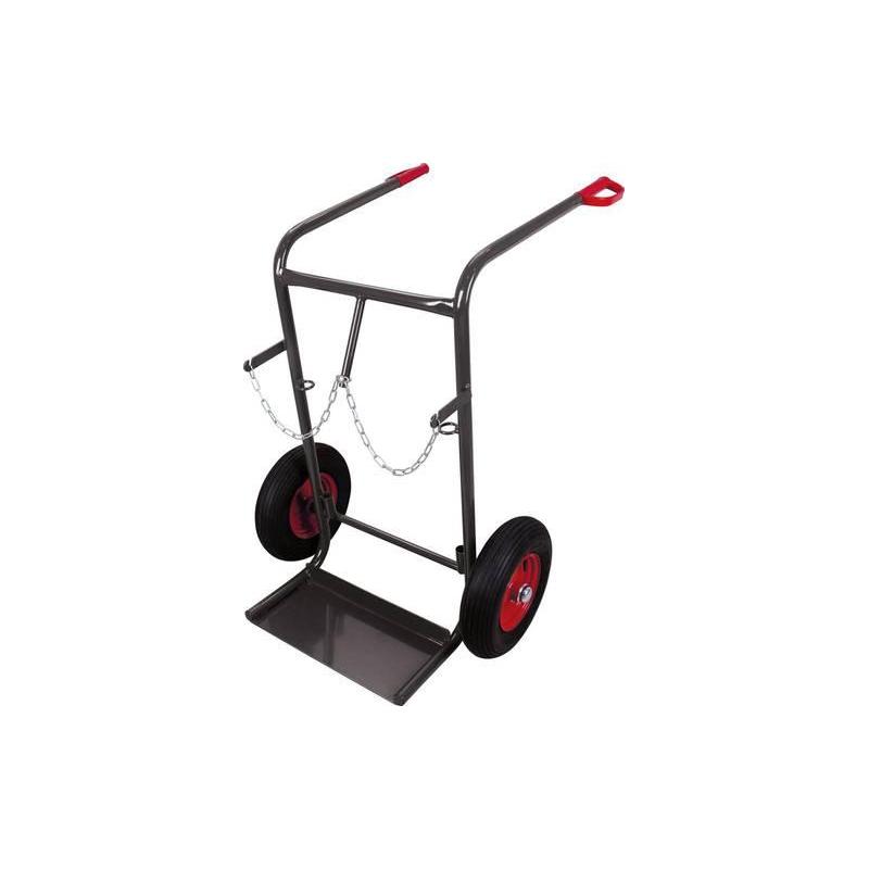 Ocelový vozík na láhve 40 - 50 l • Vtools.cz