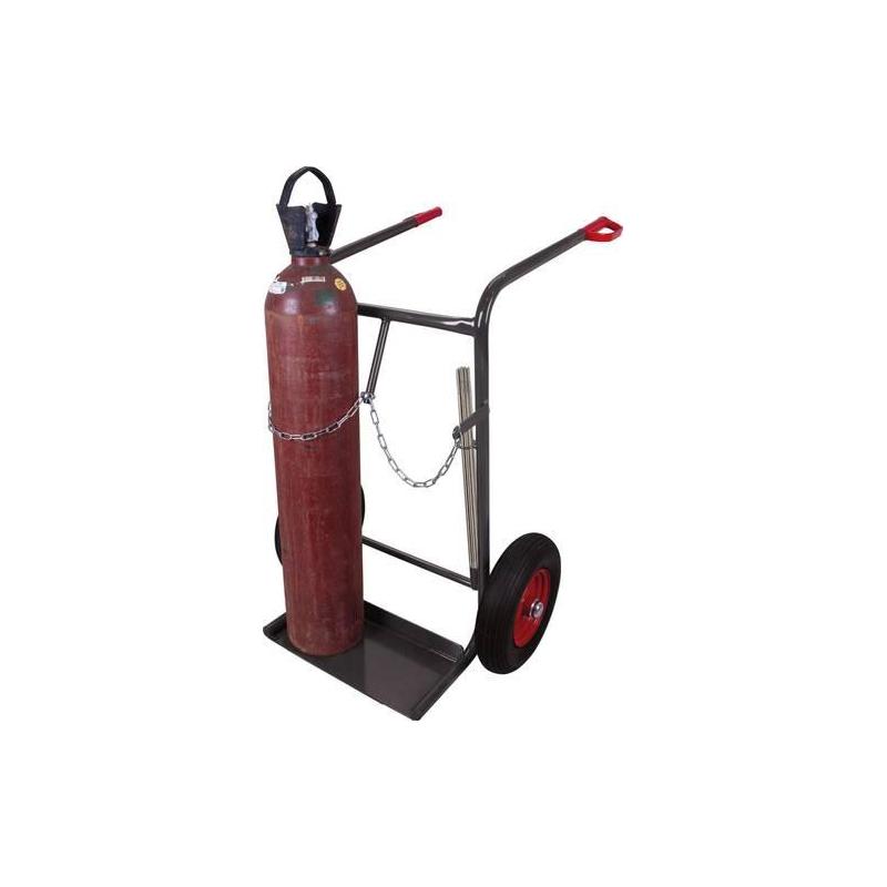 Ocelový vozík na láhve 40 - 50 l • Vtools.cz