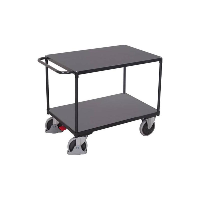 Těžký stolní vozík se 2 ložnými plochami • Vtools.cz