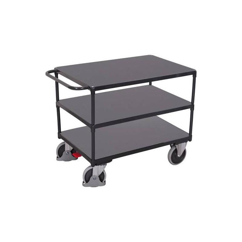 Těžký stolní vozík se 3 ložnými plochami • Vtools.cz