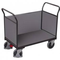 Třístěnný vozík se dřevem • Vtools.cz