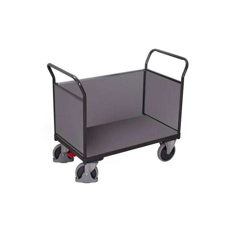 Třístěnný vozík se dřevem • Vtools.cz