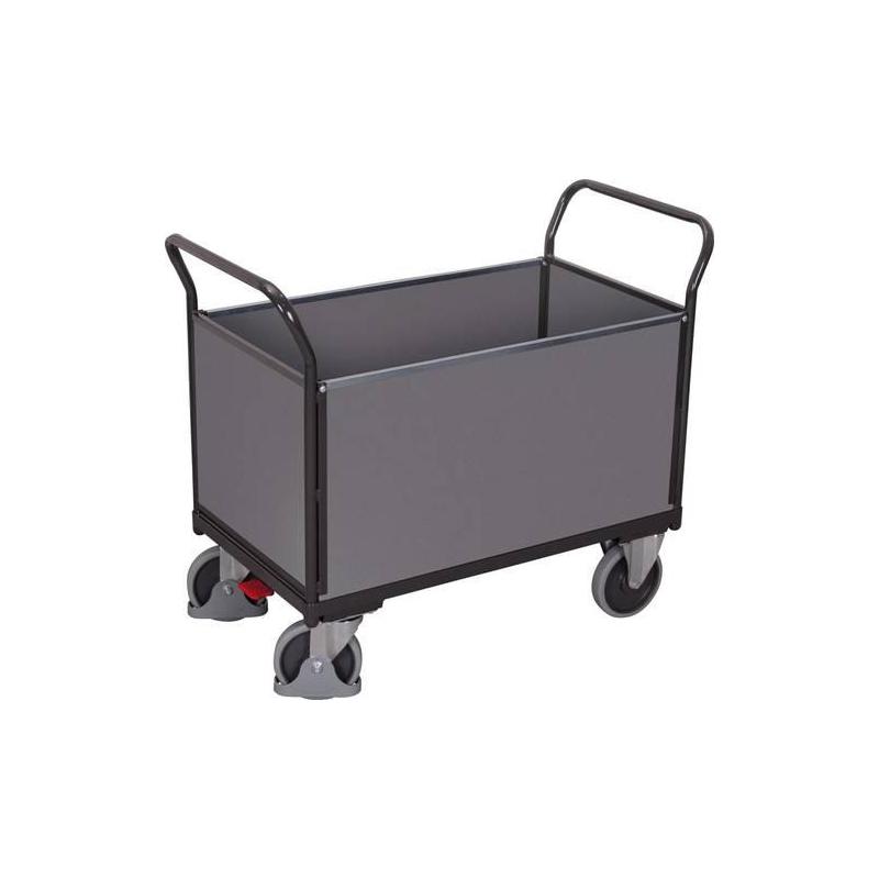 Čtyřstěnný vozík se dřevem • Vtools.cz