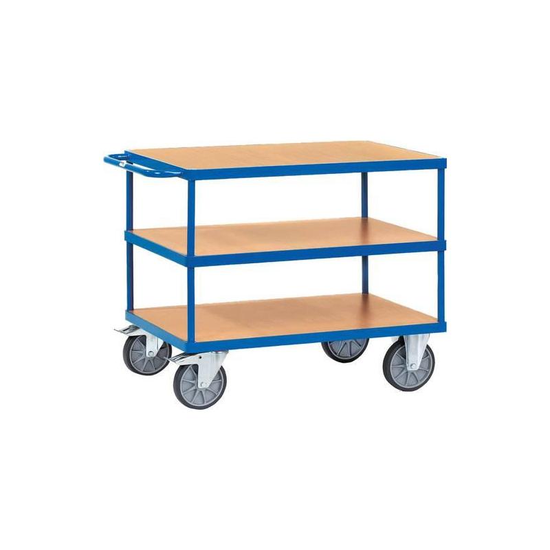 Stolní vozík 2420 400kg 3 police 850x500 mm • Vtools.cz