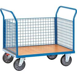 Třístěnný drátěný vozík 850x500 mm 400 kg • Vtools.cz