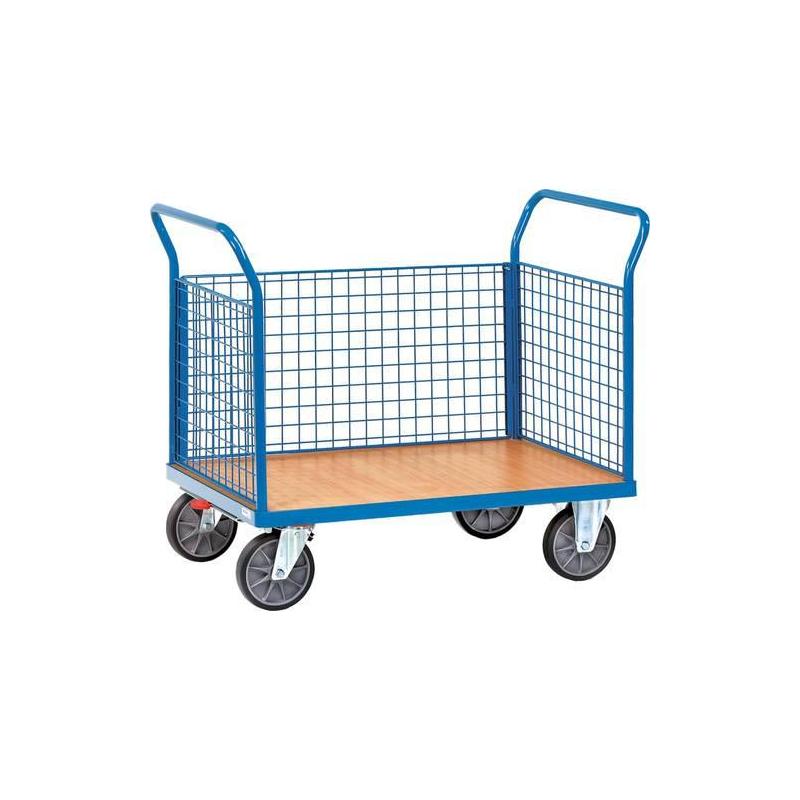 Třístěnný drátěný vozík 1000x600 mm 500 kg • Vtools.cz