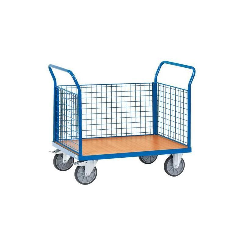 Třístěnný drátěný vozík 1000x700 mm 500 kg • Vtools.cz