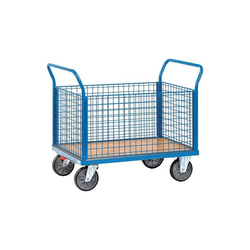 Čtyřstěnný drátěný vozík 850x500 mm 400 kg • Vtools.cz