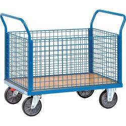Čtyřstěnný drátěný vozík 1000x600 mm 500 kg • Vtools.cz