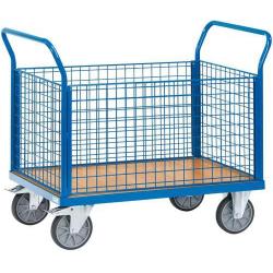 Čtyřstěnný drátěný vozík 1000x700 mm 500 kg • Vtools.cz