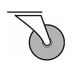 Kolečka z nerezové oceli 100 mm s nosností 120 kg • Vtools.cz