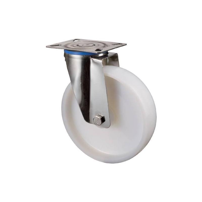 Kolečka z nerezové oceli 125 mm s nosností 150 kg • Vtools.cz