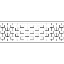 Lehký válečkový dopravník s ocelovými válečky100 rovný 1m š 400 mm ocel • Vtools.cz
