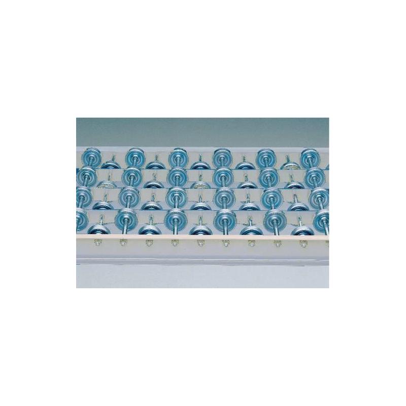 Lehký válečkový dopravník s ocelovými válečky125 rovný 2m š 400 mm ocel • Vtools.cz