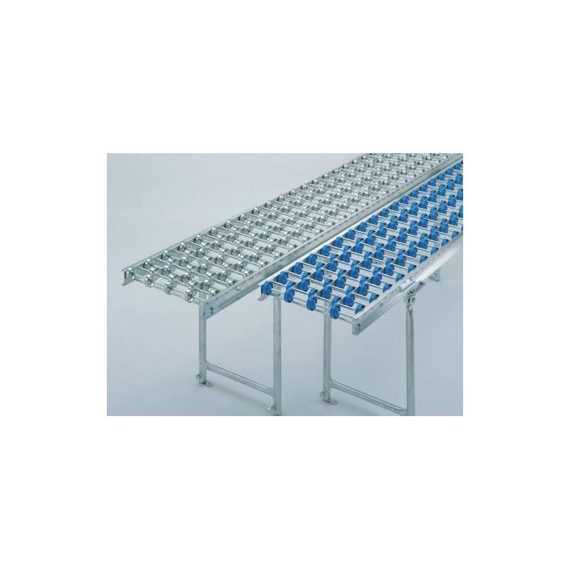 Lehký válečkový dopravník s ocelovými válečky125  oblouk 90 W 500 mm ocel • Vtools.cz