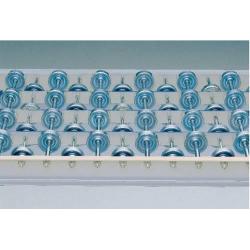 Lehký válečkový dopravník s ocelovými válečky125  oblouk 90 W 600 mm ocel • Vtools.cz