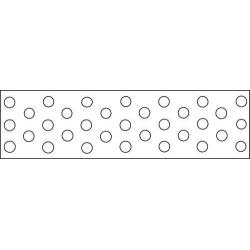 Kuličkový válečkový stůl D.15 mm šířka 500 díl.100 1m • Vtools.cz