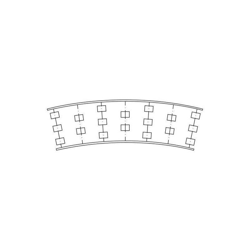 Křivka válečkového dopravníku 45G,Teil.125,B500Ku • Vtools.cz