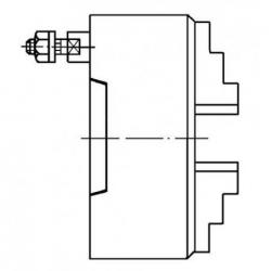 Čtyřčelisťové soustružnické sklíčidlo D 55027 ZS 100 mm KK 3 Röhm • Vtools.cz