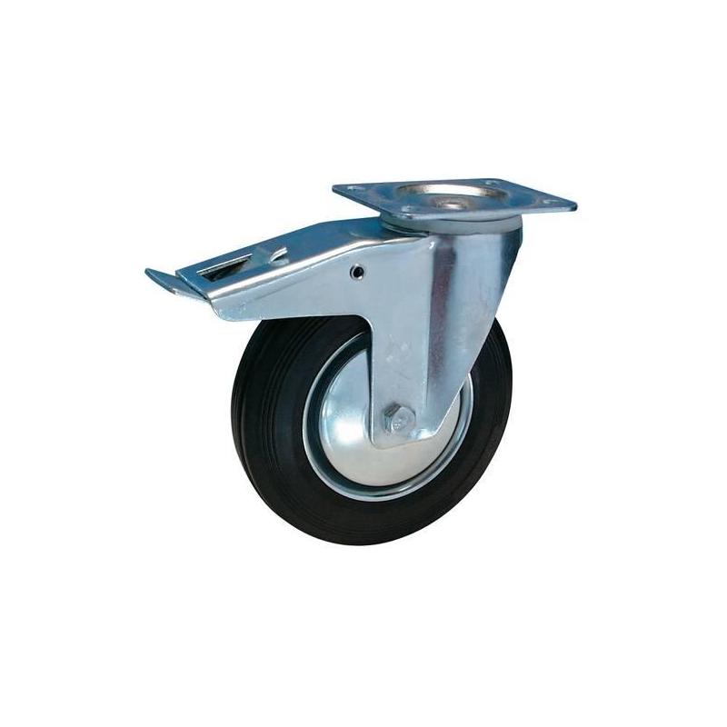 Pevné kolečko125 mm gumové kolo • Vtools.cz