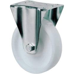 Pevné kolečko 125 mm ocel bl Verz Poly • Vtools.cz