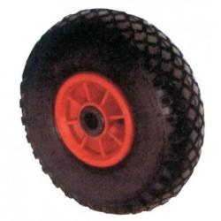 Vzduchové kolo D15/401, plastový ráfek 400 mm, válečkový koš • Vtools.cz