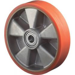 BS ROLLEN Polyuretanové kolo 125 mm lité - Poly / Alu • Vtools.cz