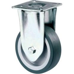 BS ROLLEN pevné kolečko 125 mm LG.G ocel pozink gumové kolečko • Vtools.cz