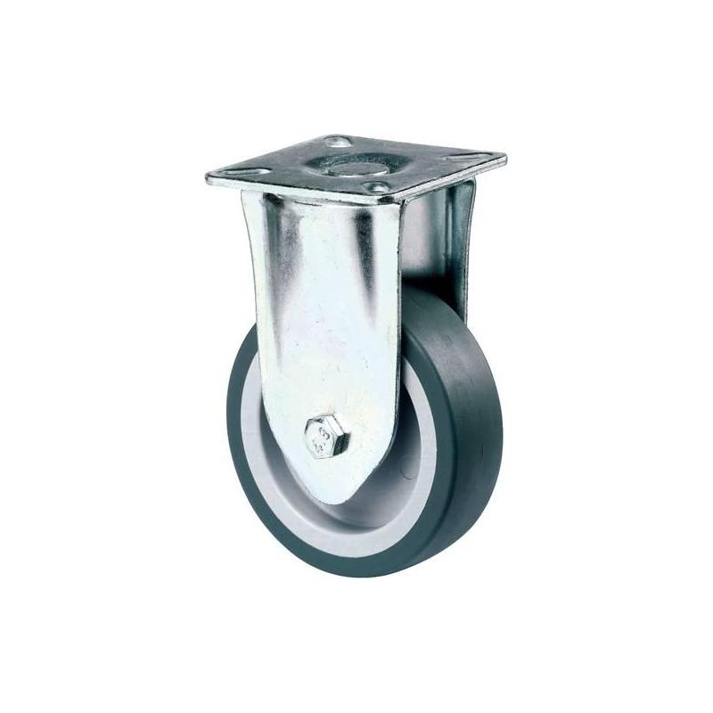 BS ROLLEN pevné kolečko 125 mm LG.G ocel pozink gumové kolečko • Vtools.cz