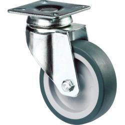 BS ROLLEN otočné kolečko 100 mm LGG1 ocel pozink gumové kolo • Vtools.cz