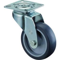 Kolečko 50 mm Lg G1 ocelové bl. pozink gumové • Vtools.cz