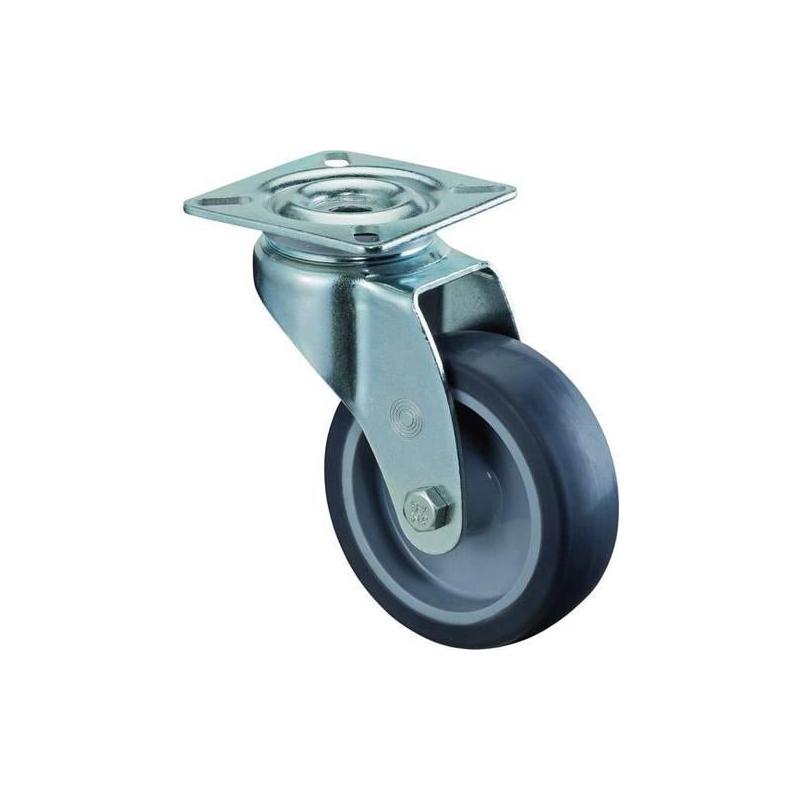 Kolečko 100 mm Lg G1 ocel pozink gumové • Vtools.cz