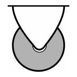 Pevné kolečko 450kg 250 mm • Vtools.cz