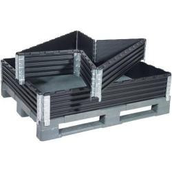 KIGA plastový rám, na palety v průmyslovém formátu 1000x1200x200 • Vtools.cz