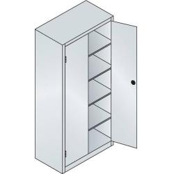 C + P SL - Skříň s výklopnými dveřmi 1950 x 930 x 500 mm R 7035 • Vtools.cz